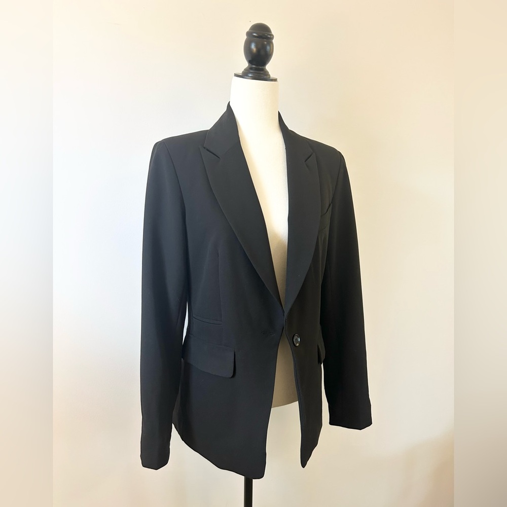 Makers of True Originals, Black Blazer, Peaked Lapel, Business  - size Medium